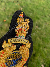 Load image into Gallery viewer, The Corps of Royal Marines Bullion Blazer Badge Gold
