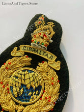 Load image into Gallery viewer, The Corps of Royal Marines Bullion Blazer Badge Gold
