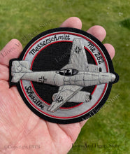 Load image into Gallery viewer, ME 262 WWII Messerschmitt Schwalbe Professionally Hand Embroidered Badge NEW
