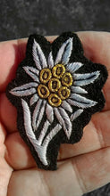 Load image into Gallery viewer, German Army WWII EDELWEISS HAT BADGE Patch Embroidered Version 2 of 2 types
